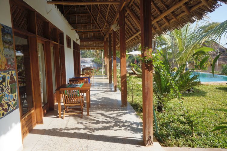 Sansibar Hotelterrasse