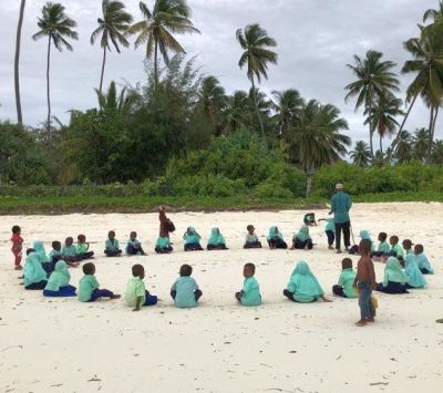 Sansibar Kinder im Kreis