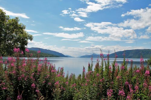 Schottland Loch Ness im Juli
